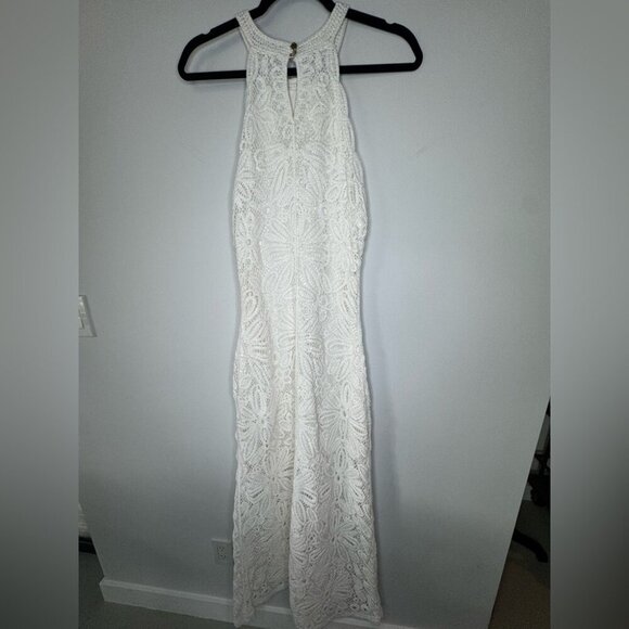 Maje White Floral Maxi Dress – NWT, Size T42 - Picture 5 of 16